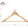 Domoletti WOODEN COAT HANGER LSD001 NATURAL