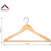 Domoletti WOODEN HANGER LSN001-A 5 PCS