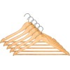 Domoletti WOODEN HANGER LSN001-A 5 PCS