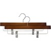 Domoletti WOODEN PANTS HANGER LST017 DARK 2PCS