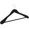 Domoletti VELVET COAT HANGER LSV031 Juodas