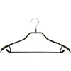 Okko Goclever PVC DIPPED HANGER LSMD031 Juodas