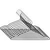 Okko Domoletti PVC DIPPED HANGER LSMD074 Juodas 10 PCS