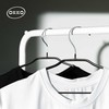 Okko Domoletti PVC DIPPED HANGER LSMD025 Juodas 5PCS