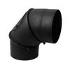 Dūmtraukio alkūnė WADEX, 115 mm, 2 mm, 45 / 90°