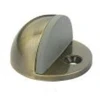 Durų atrama Haushalt DS013CC, 2,5 cm, skersmuo 4,5 cm, plastikas/guma/plienas, žalvaris