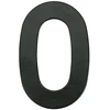 Durų numeris Haushalt MB-0, 14,5 cm, metalinės, juodos spalvos.