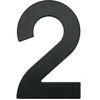 Haushalt Numeris "2", matinės juodos spalvos, 145 mm