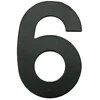 Haushalt Numeris "6", matinės juodos spalvos, 145 mm