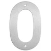 Durų numeris Haushalt SS-0, 14,5 cm x 9,5 cm, nerūdijantis plienas, nerūdijantis plienas