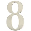 Haushalt Durų numeris „8“, nerūdijantis plienas, 62 mm