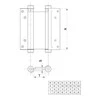 Lankstas durims IBFM 107029, nikelio