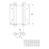 Lankstas durims IBFM 107036, nikelio
