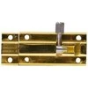 Durų skląstis Haushalt BT038-60CC, aukso spalvos, 6 cm x 3 cm