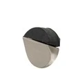 Durų atrama Haushalt DS084, 1,7 cm, DIA 3,9 cm, plastikas/guma/plienas, nikelio spalvos.
