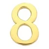 Haushalt Durų numeris "8", aukso spalvos, 45 mm