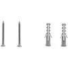 Durų numeris Haushalt SS-0, 14,5 cm x 9,5 cm, nerūdijantis plienas, nerūdijantis plienas