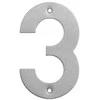 Haushalt Numeris "3", nerūdijančio plieno, 145 mm
