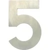 Haushalt Durų numeris „5“, nerūdijantis plienas, 62 mm