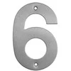 Durų numeris Haushalt SS-6, 14,5 cm x 9,5 cm, plienas/nerūdijantis plienas, nerūdijantis plienas