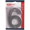 Durų numeris Haushalt SS-6, 14,5 cm x 9,5 cm, plienas/nerūdijantis plienas, nerūdijantis plienas
