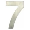 Durų numeris Haushalt SS-7, 6,2 cm x 3,5 cm, nerūdijantis plienas, nerūdijantis plienas