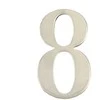 Haushalt Durų numeris „8“, nerūdijantis plienas, 62 mm