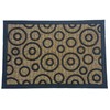 Durų kilimėlis Domoletti Rmcpao 18, rudas/juodas, 40 cm x 60 cm x 0,8 cm