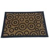 Durų kilimėlis Domoletti Rmcpao 18, rudas/juodas, 40 cm x 60 cm x 0,8 cm