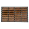Domoletti DOOR MAT RUBBER WIRE BRUSH 45X75 20MM