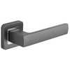 Metal Bud Durų rankena, vidinė, metalinė-Bud MB Graphite Brea/Trend, pilkos spalvos.