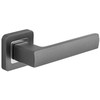 Metal Bud Durų rankena, vidinė, metalinė-Bud MB Graphite Brea/Trend, pilkos spalvos.