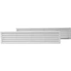 Durų ventiliacijos grotelės EUROPLAST VR459, 450 x 92 mm