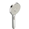 Dušas galviņa Oras Hydractiva 242403, pelēka krās./hroma krās., 12 cm