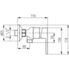 Domoletti SHOWER LEVER MIXER DVT481.5/1