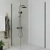 Rinkinys prysznicowy Domoletti THERMO SHOWER COLUMN IN Juodas