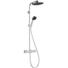 Dušo komplektas su termostatiniu maišytuvu Hansgrohe Activera S240 1 Jet, chromo sp.