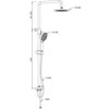 Domoletti SHOWER SET DX91021C-1