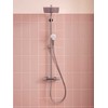 Dušo sistema su termostatiniu maišytuvu Hansgrohe Crometta E 240, chromuota.