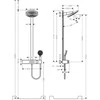 Hansgrohe „Pulsify 260“ 2 srovės dušo sistema su termostatu „ShowerTablet Select 400“, chromuota