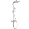 Dušo sistema su termostatiniu maišytuvu Hansgrohe Crometta E 240, chromuota.