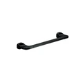 Domoletti AMALFI TOWEL HOLDER 35 CM Matinis Juodas