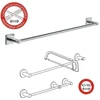 Domoletti MACAO TOWEL HOLDER 60 CM CHROMED