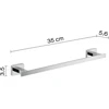 Gedy Kriauklė su kriaukle Athena 4421-35, 35 cm