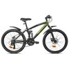 Outliner VYRIŠKAS MTB DVIRAČIS 24 PLIENINIS 6V CHAKI