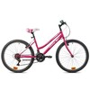Outliner Dviratis MTB 24" plieno 18V rožinis vyriškas