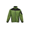 Džemperis Sara Workwear Comfort, juoda sp./žalia sp., L dydis