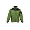 Džemperis Sara Workwear Comfort, juoda sp./žalia sp., XL dydis