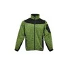 Džemperis Sara Workwear Comfort, juoda sp./žalia sp., M dydis
