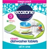 ECOZONE indaplovės tabletės Classic, 72 vnt.